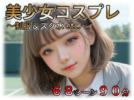 【ネタバレ】美少女JKコスプレ 〜制服＆スクール水 etc.〜｜d_745372