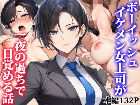 【ネタバレ】ボーイッシュイケメン女上司が一夜の過ちで目覚める話｜d_755374