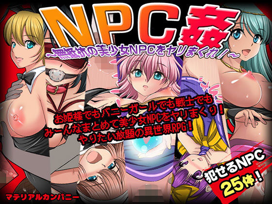 【ネタバレ】NPC姦〜無抵抗の美少女NPC達をヤリまくれ！〜｜d_237437