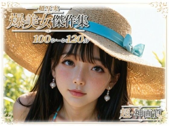 【ネタバレ】【4K_神画質化】超写実・爆美女傑作集【超・大ボリューム】｜d_760285