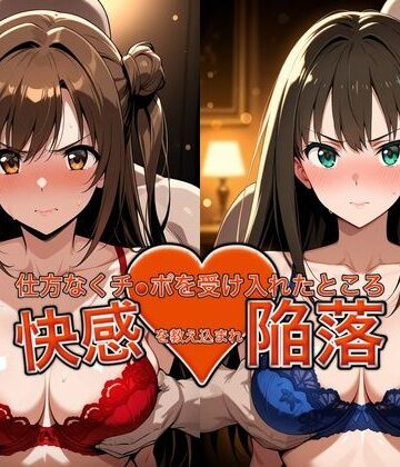 【ネタバレ】弱みを握られチ●ポを受け入れたところ快感を教え込まれ陥落【島●卯月＆渋●凛】｜d_764221