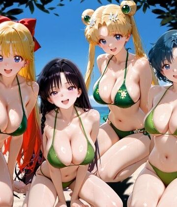 【ネタバレ】ビーチで出会った美女をナンパしてメス堕ちさせた話 セー○ームーン｜d_775539