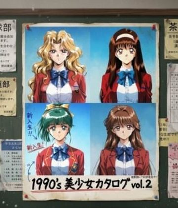 【ネタバレ】1990s 美少女カタログ vol.2｜d_776212