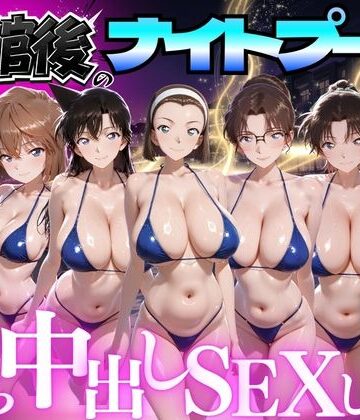 【ネタバレ】閉館後のナイトプールでひたすら中出しSEXした話 Vol.5｜d_777624