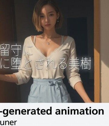 【ネタバレ】【4分】夫の留守に隣人に堕とされる美樹 ―― 家事着から徐々に剥がされ、中出しされイカされる不倫の午後｜d_780891