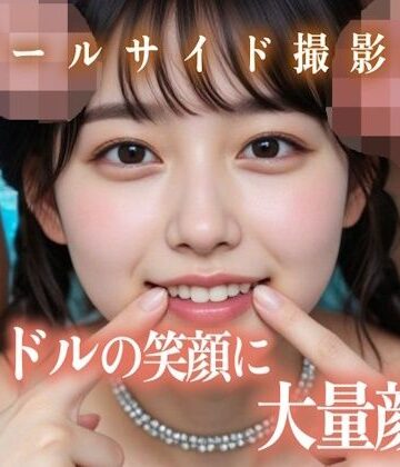 【ネタバレ】アイドルの笑顔に大量顔射プールサイド撮影会｜d_782138