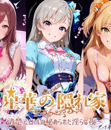 【ネタバレ】星華の隠れ家 〜清楚アイドルの秘められた淫らな夜〜久●楓 城●崎莉嘉 大●甘奈編｜d_780307