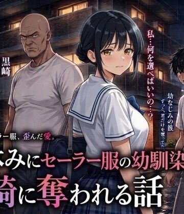 【ネタバレ】夏休みにセーラー服の幼馴染を、黒崎に犯●れ中出しされ続ける話｜d_790325