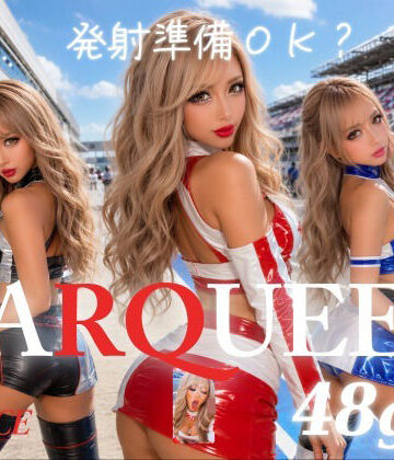 【ネタバレ】【404FACE】GARQUEEN ド派手メイクの最強レースクイーンギャルに大量顔射！☆48人☆【4K超高画質動画】Facial Compilation｜d_792991