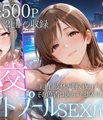 【ネタバレ】リフレッシュのはずが…ナイトプールでビキニ乱交SEX part4｜d_793263