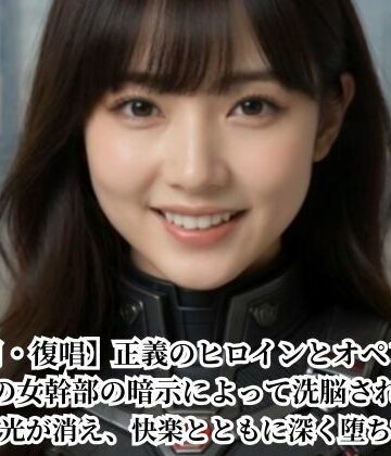 【ネタバレ】【虚ろ目・復唱】正義のヒロインとオペレーターが悪の女幹部の暗示によって洗脳される話〜瞳から光が消え、快楽とともに深く堕ちていく〜｜d_797901