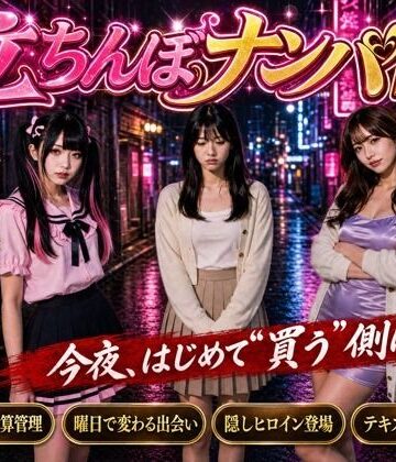 【ネタバレ】【フルボイス】立ちんぼナンパ師 〜路地裏に立つワケあり女子大生と生ハメ撮り交渉〜｜d_806004