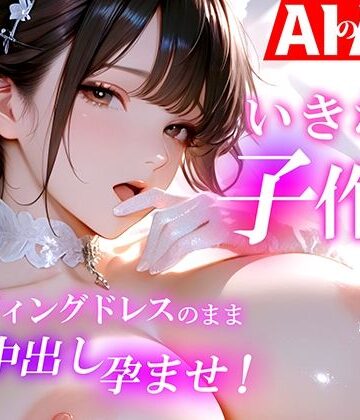 【ネタバレ】【AIのAV動画】いきなり子作り ウェディングドレスのまま中出し孕ませ！｜d_807167