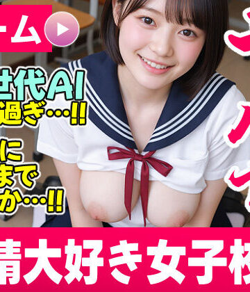 【ネタバレ】【次世代AI】射精大好き女子校生〜射精当番は君だ！絶頂へのカウントダウン！〜【AIヤバい】｜d_810677