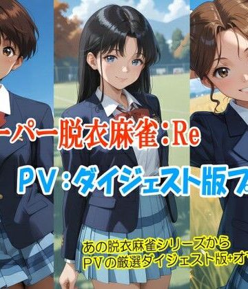 【ネタバレ】スーパー脱衣麻雀:Re【PV:ダイジェスト版プラス】｜d_813380