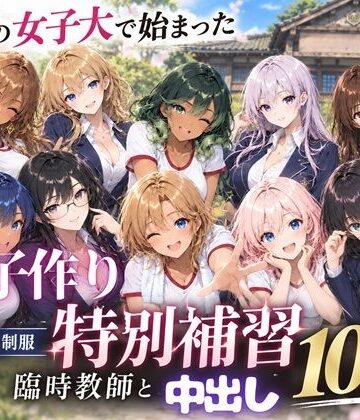【ネタバレ】田舎の女子大で始まった子作り特別補習 〜臨時教師の濃厚中出し10連発〜｜d_819018