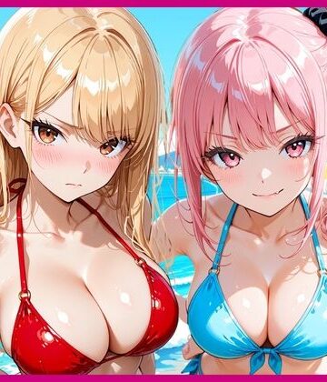 【ネタバレ】一軍ギャルに誘われて海水浴の後に搾精された話｜d_821469