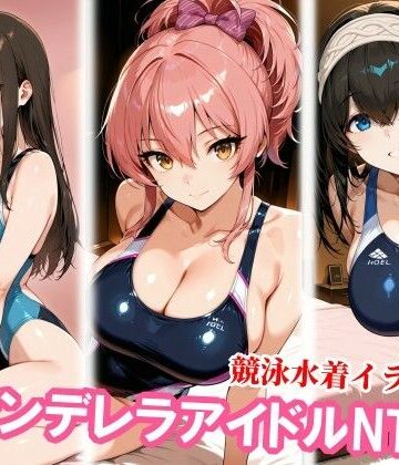 【ネタバレ】競泳水着のシンデレラアイドル3人、種付けおじさんに堕ちる｜d_826456