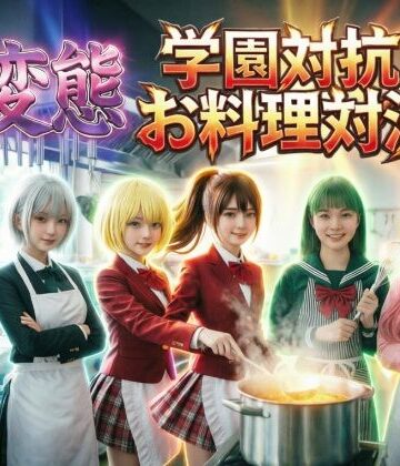 【ネタバレ】裸にエプロン 学園対抗変態お料理対決｜d_795731