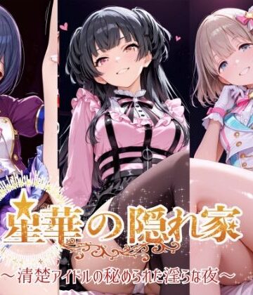 【ネタバレ】星華の隠れ家 〜清楚アイドルの秘められた淫らな夜〜芹●あさひ・黛●優子・杜●凛世 編｜d_810819