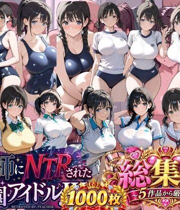 【ネタバレ】総集編 豪華5作 1000枚 教師にNTRされた学園アイドルJ〇 【テニス、スク水、セーラー、制服、ブルマ、厳選】｜d_816266