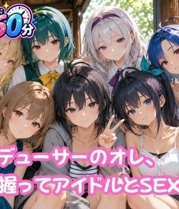 【ネタバレ】【動画約60分】プロデューサーのオレ、弱み握ってアイドルとSEX三昧｜d_822489