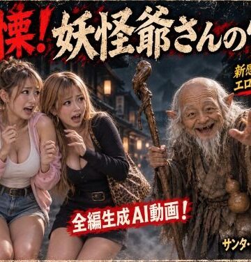 【ネタバレ】【生成AI動画】戦慄！妖怪爺さんの怪！ エロティック・ホラーシリーズ1｜d_825375