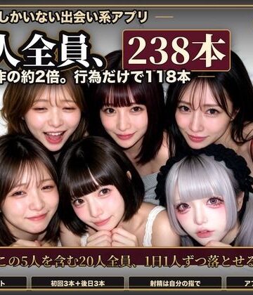 【ネタバレ】【実写系Hゲーム】ヤリマンしかいない出会い系アプリ2 〜スワイプして即ホテル〜｜d_825989
