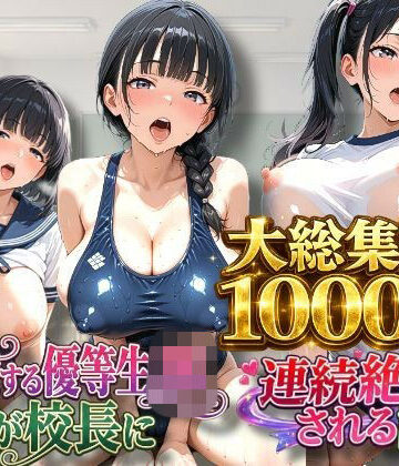 【ネタバレ】【総集編】【3作品収録】【1000枚収録】〜挑発する優等生JKが校長に連続絶頂される話 総集編 vol.1〜｜d_833313